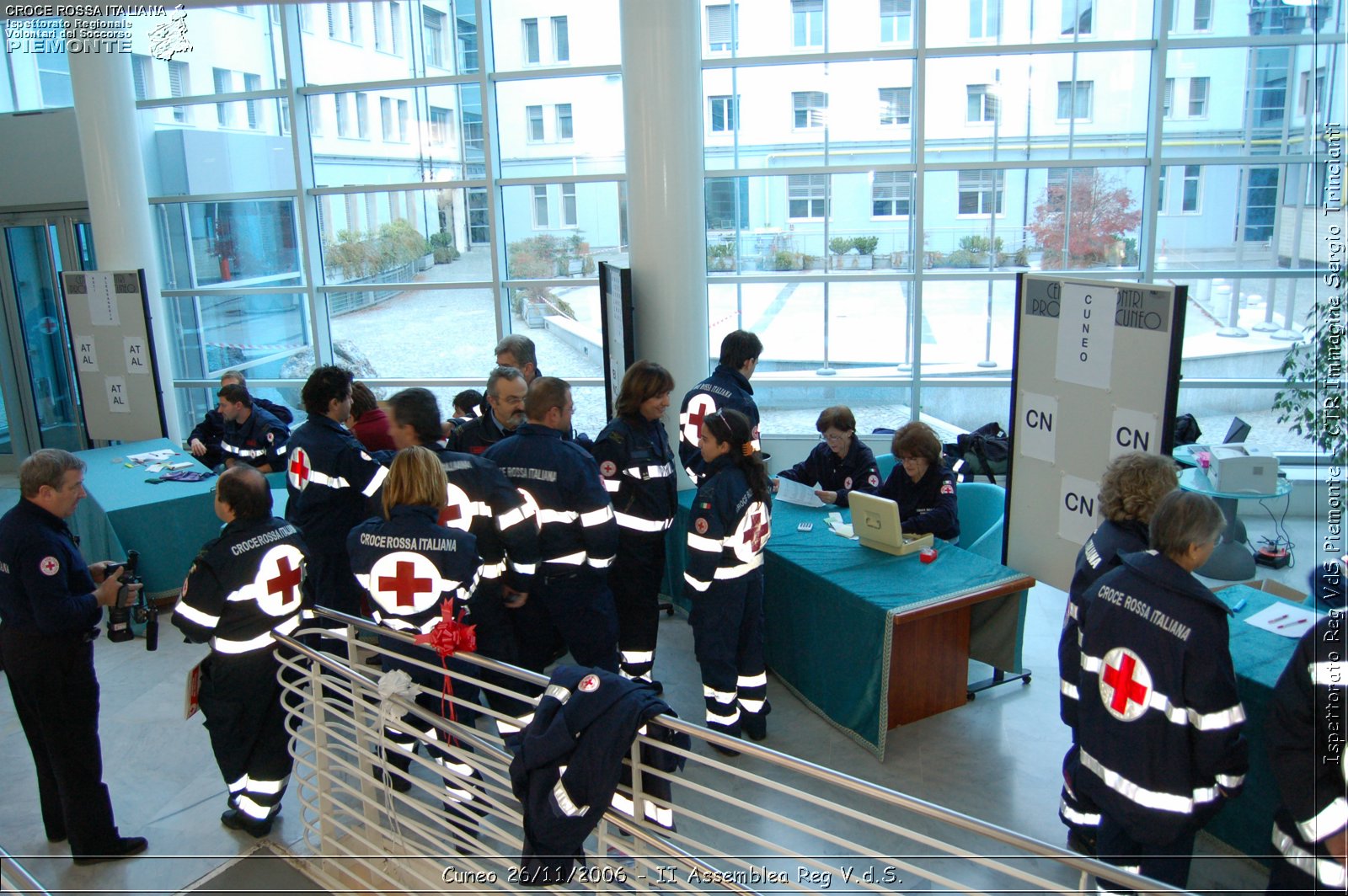 Cuneo 26/11/2006  - II Assemblea Reg V.d.S. - Croce Rossa Italiana - Ispettorato Regionale Volontari del Soccorso Piemonte