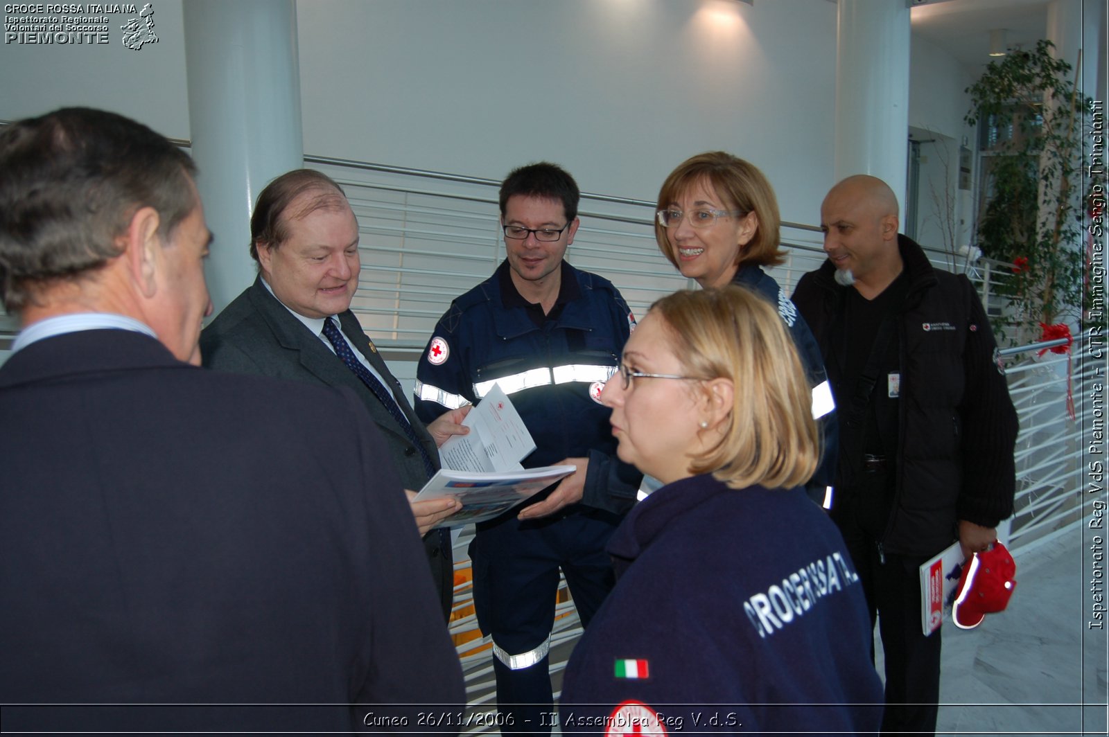 Cuneo 26/11/2006  - II Assemblea Reg V.d.S. - Croce Rossa Italiana - Ispettorato Regionale Volontari del Soccorso Piemonte