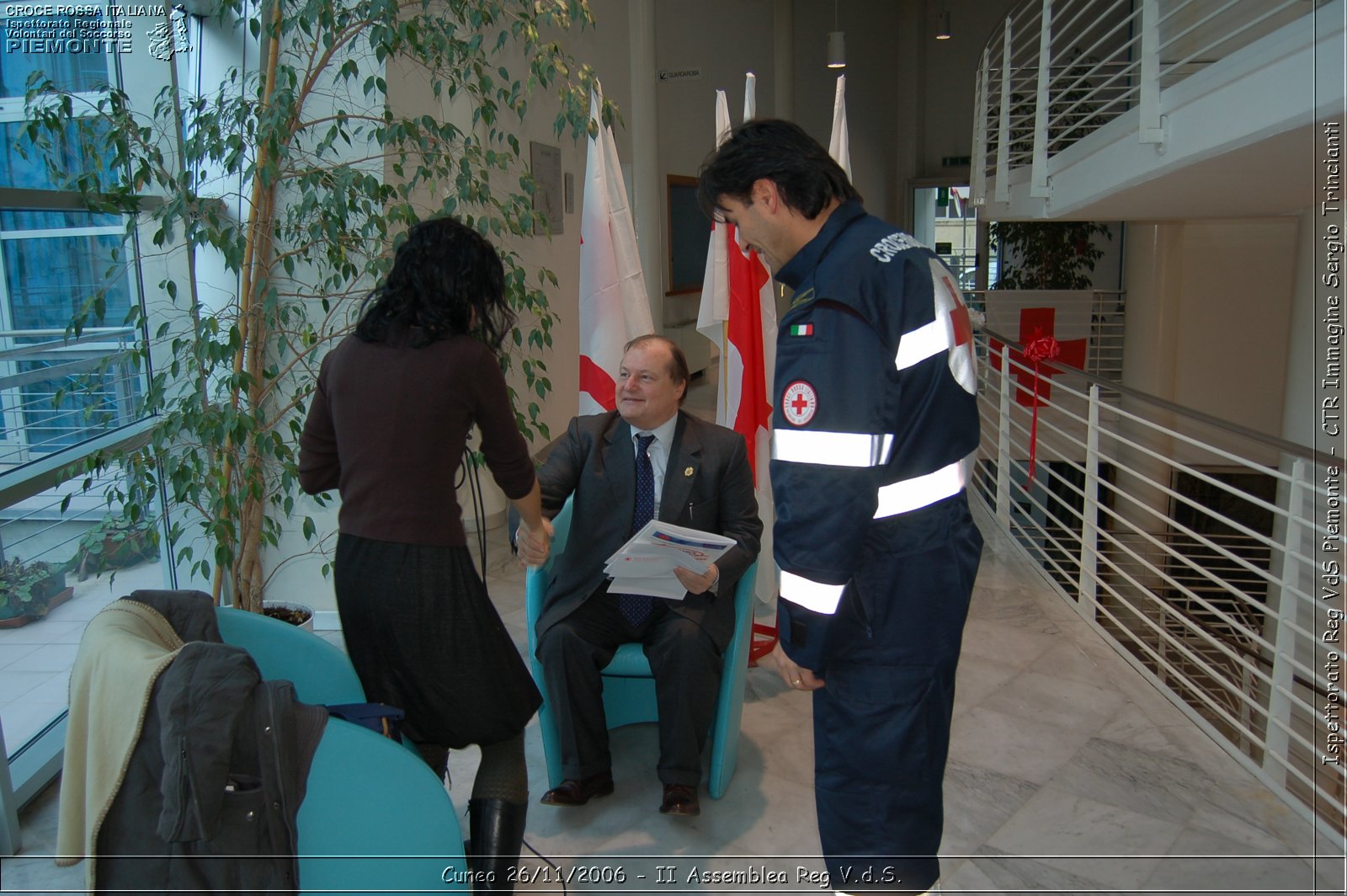 Cuneo 26/11/2006  - II Assemblea Reg V.d.S. - Croce Rossa Italiana - Ispettorato Regionale Volontari del Soccorso Piemonte