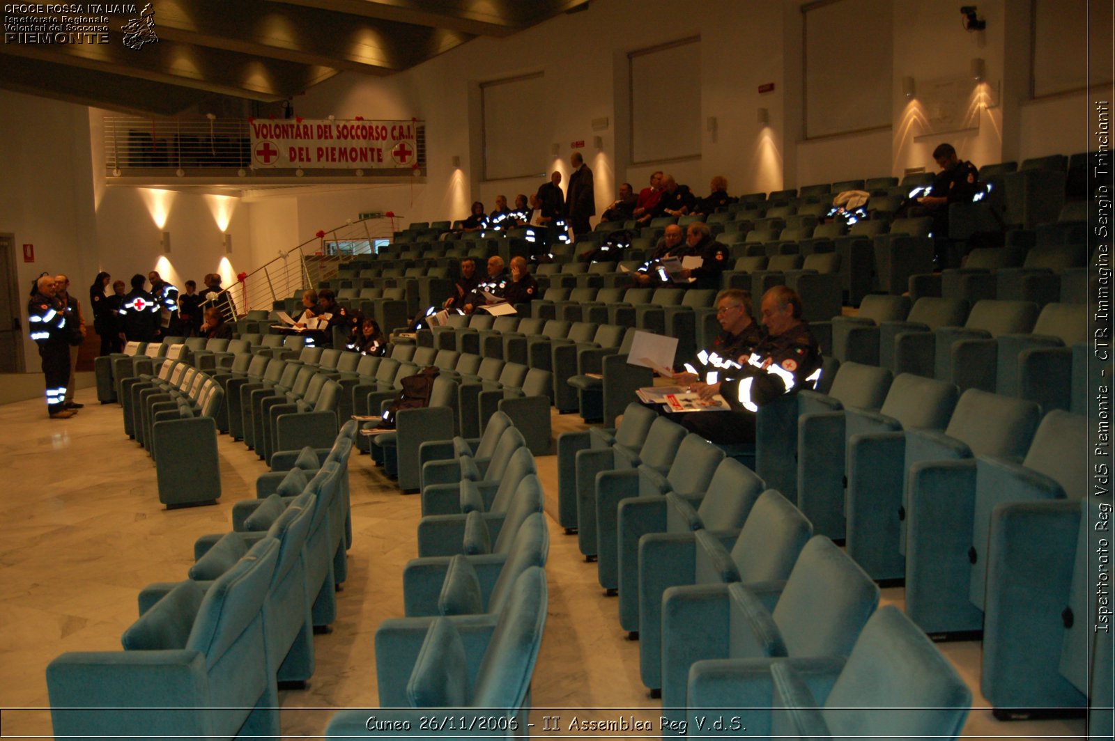 Cuneo 26/11/2006  - II Assemblea Reg V.d.S. - Croce Rossa Italiana - Ispettorato Regionale Volontari del Soccorso Piemonte