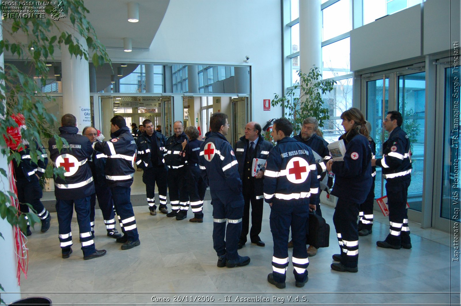 Cuneo 26/11/2006  - II Assemblea Reg V.d.S. - Croce Rossa Italiana - Ispettorato Regionale Volontari del Soccorso Piemonte