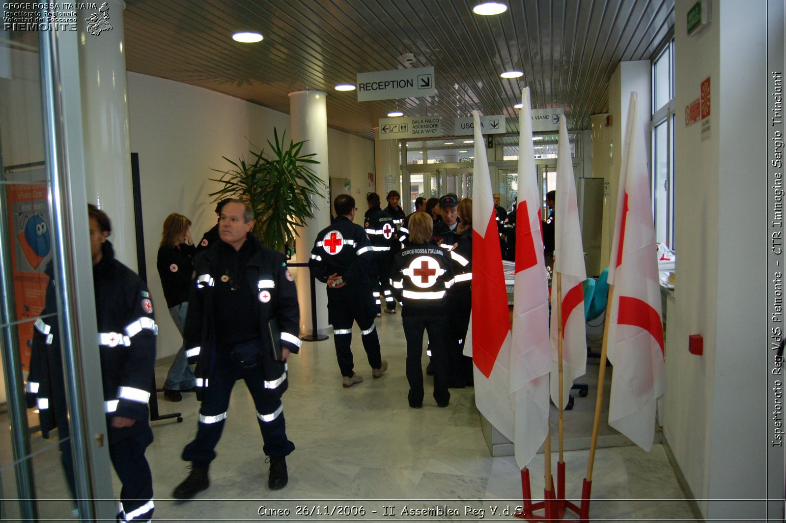 Cuneo 26/11/2006  - II Assemblea Reg V.d.S. - Croce Rossa Italiana - Ispettorato Regionale Volontari del Soccorso Piemonte