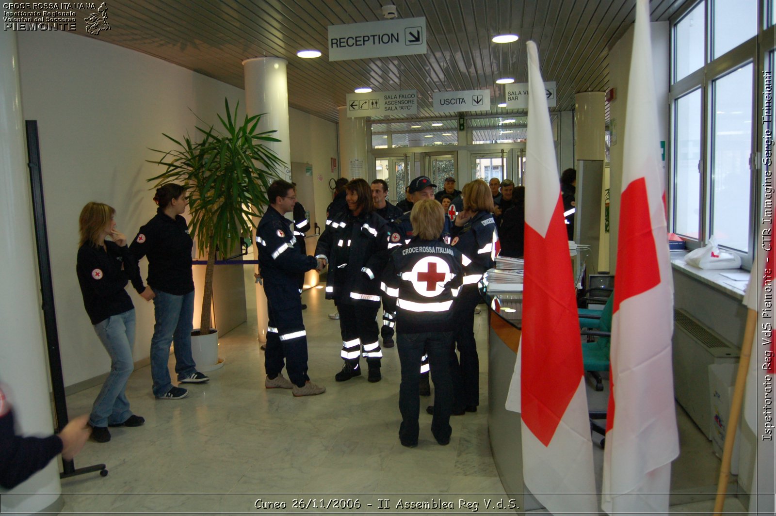 Cuneo 26/11/2006  - II Assemblea Reg V.d.S. - Croce Rossa Italiana - Ispettorato Regionale Volontari del Soccorso Piemonte