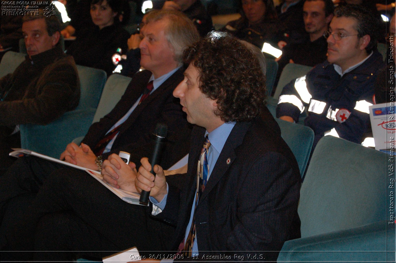 Cuneo 26/11/2006  - II Assemblea Reg V.d.S. - Croce Rossa Italiana - Ispettorato Regionale Volontari del Soccorso Piemonte