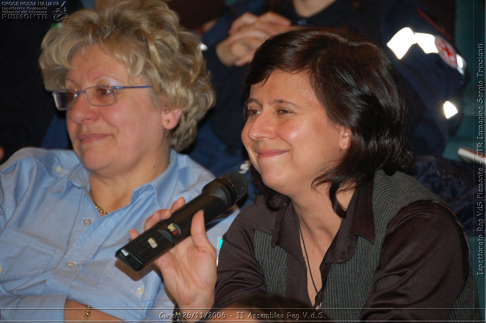 Cuneo 26/11/2006  - II Assemblea Reg V.d.S. - Croce Rossa Italiana - Ispettorato Regionale Volontari del Soccorso Piemonte