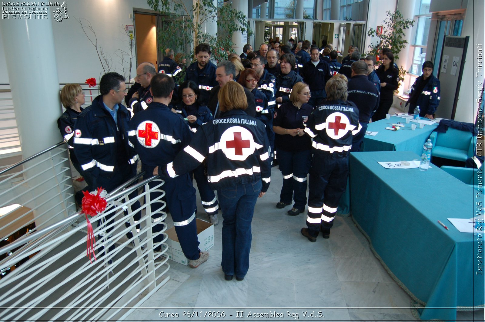 Cuneo 26/11/2006  - II Assemblea Reg V.d.S. - Croce Rossa Italiana - Ispettorato Regionale Volontari del Soccorso Piemonte