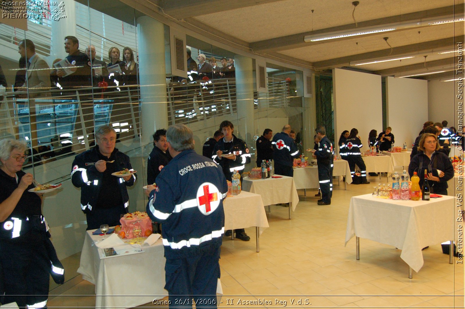 Cuneo 26/11/2006  - II Assemblea Reg V.d.S. - Croce Rossa Italiana - Ispettorato Regionale Volontari del Soccorso Piemonte