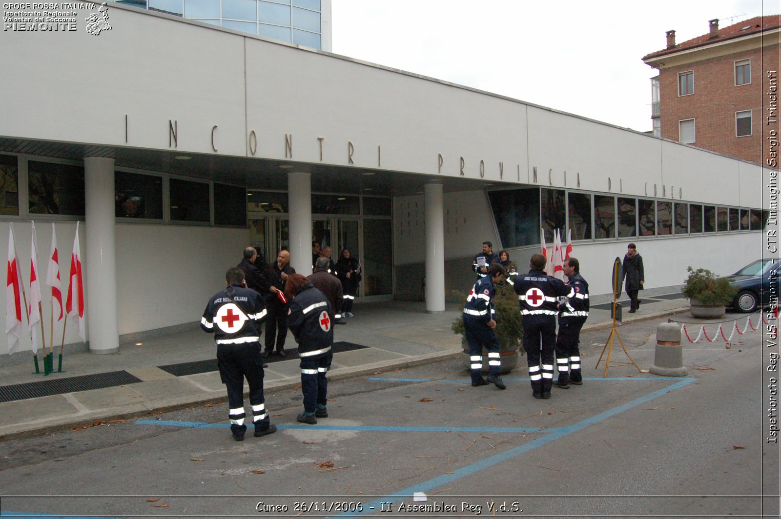 Cuneo 26/11/2006  - II Assemblea Reg V.d.S. - Croce Rossa Italiana - Ispettorato Regionale Volontari del Soccorso Piemonte