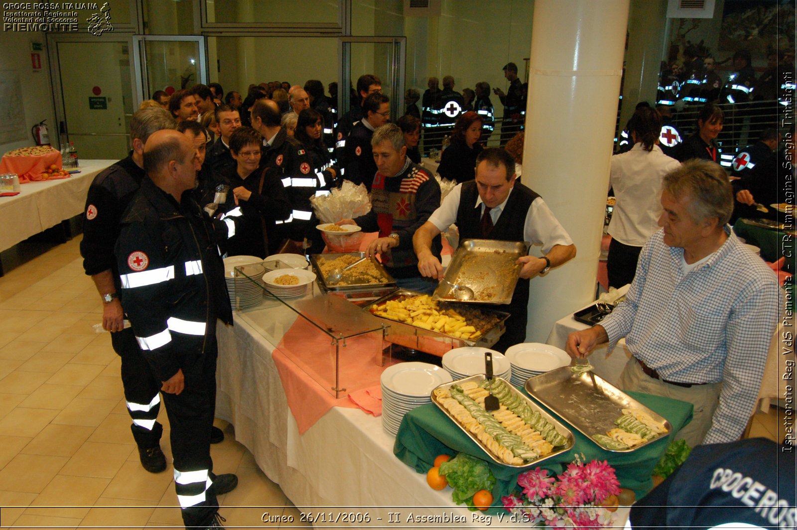 Cuneo 26/11/2006  - II Assemblea Reg V.d.S. - Croce Rossa Italiana - Ispettorato Regionale Volontari del Soccorso Piemonte