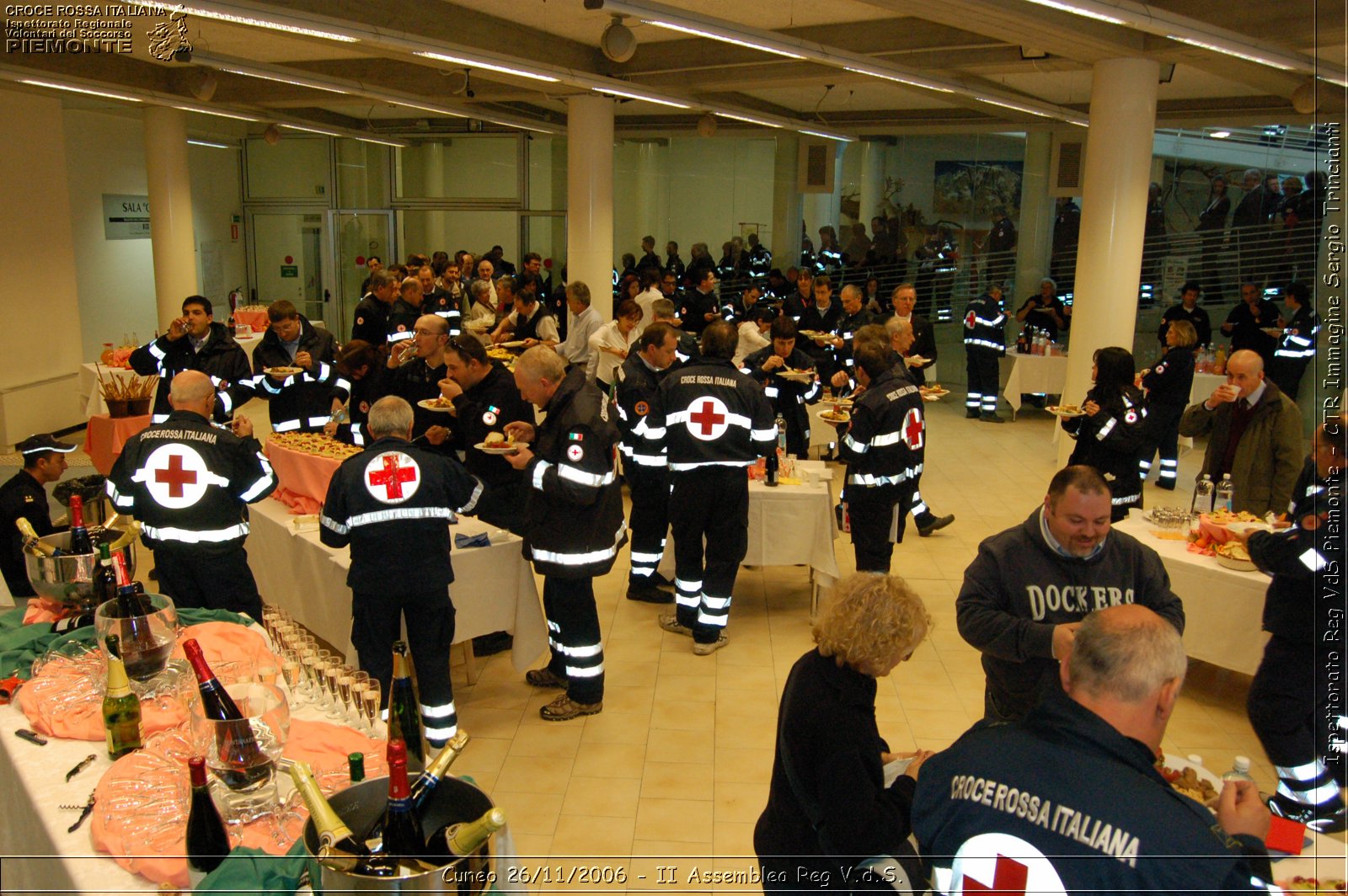 Cuneo 26/11/2006  - II Assemblea Reg V.d.S. - Croce Rossa Italiana - Ispettorato Regionale Volontari del Soccorso Piemonte