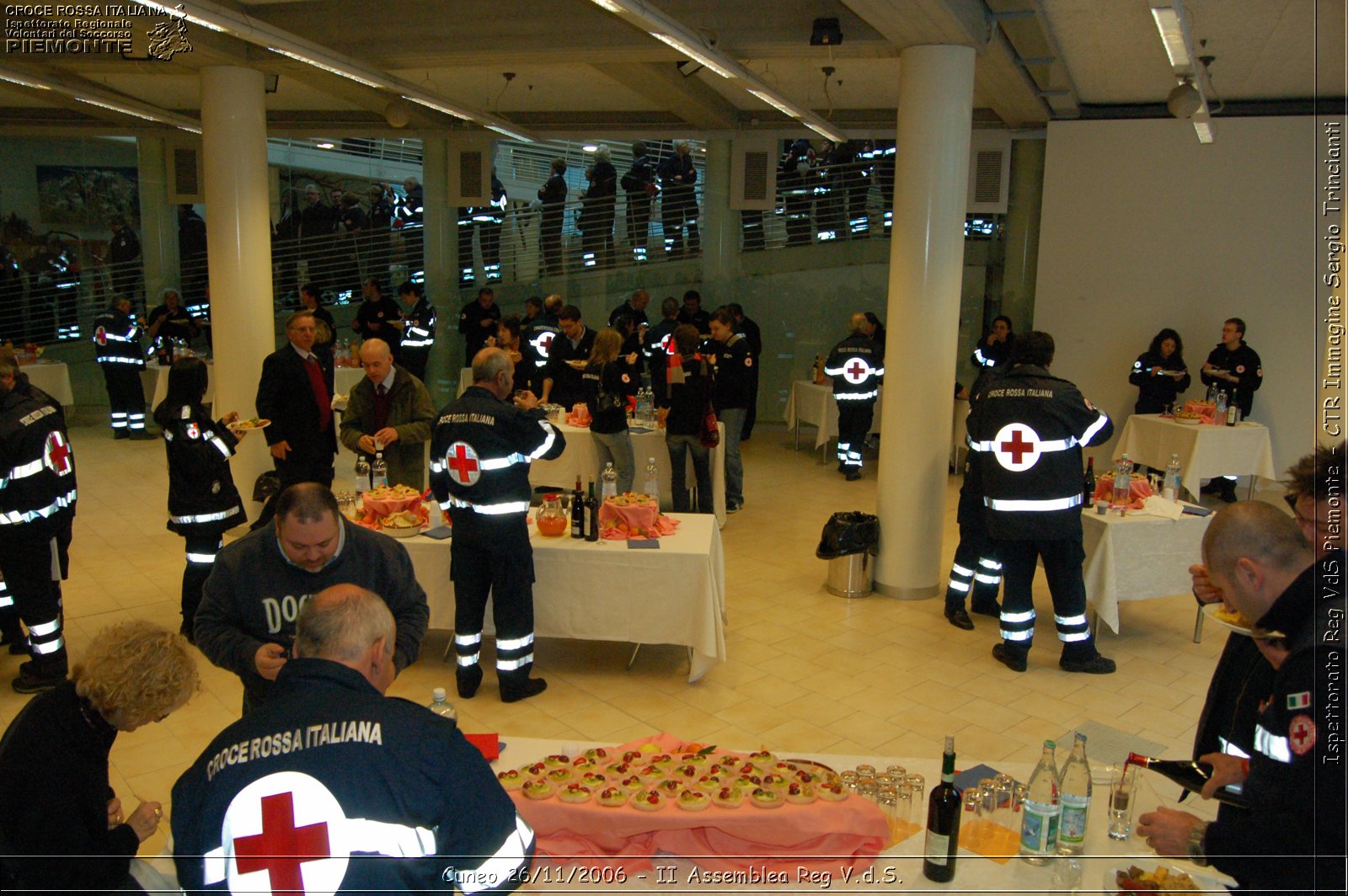 Cuneo 26/11/2006  - II Assemblea Reg V.d.S. - Croce Rossa Italiana - Ispettorato Regionale Volontari del Soccorso Piemonte