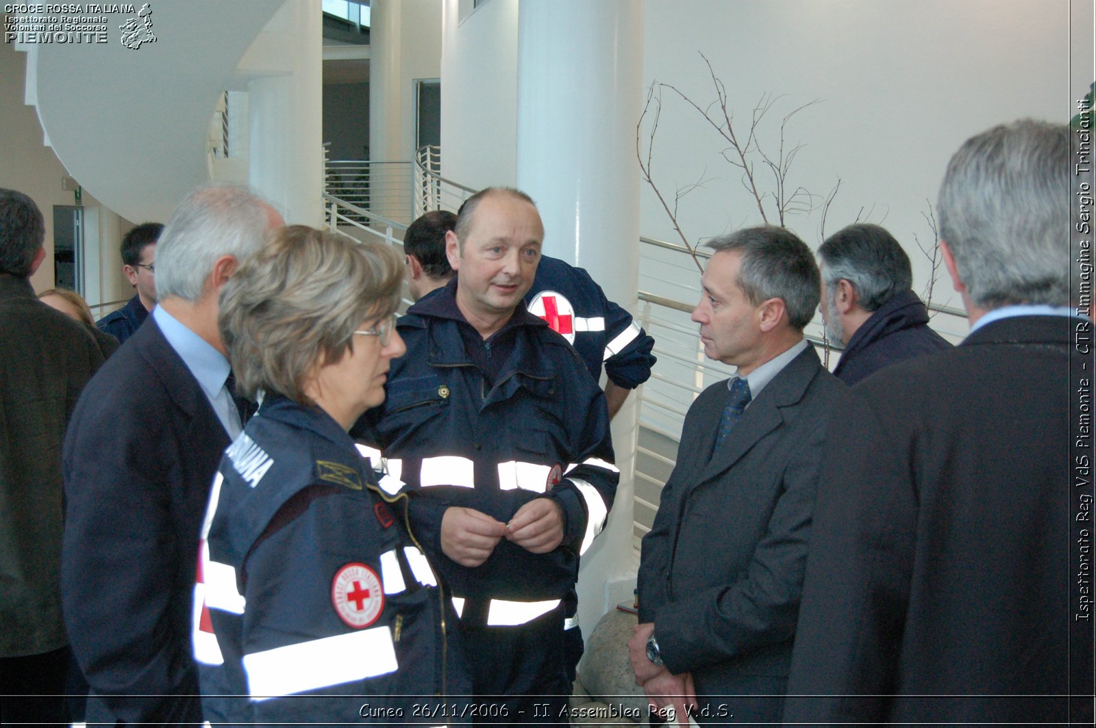 Cuneo 26/11/2006  - II Assemblea Reg V.d.S. - Croce Rossa Italiana - Ispettorato Regionale Volontari del Soccorso Piemonte