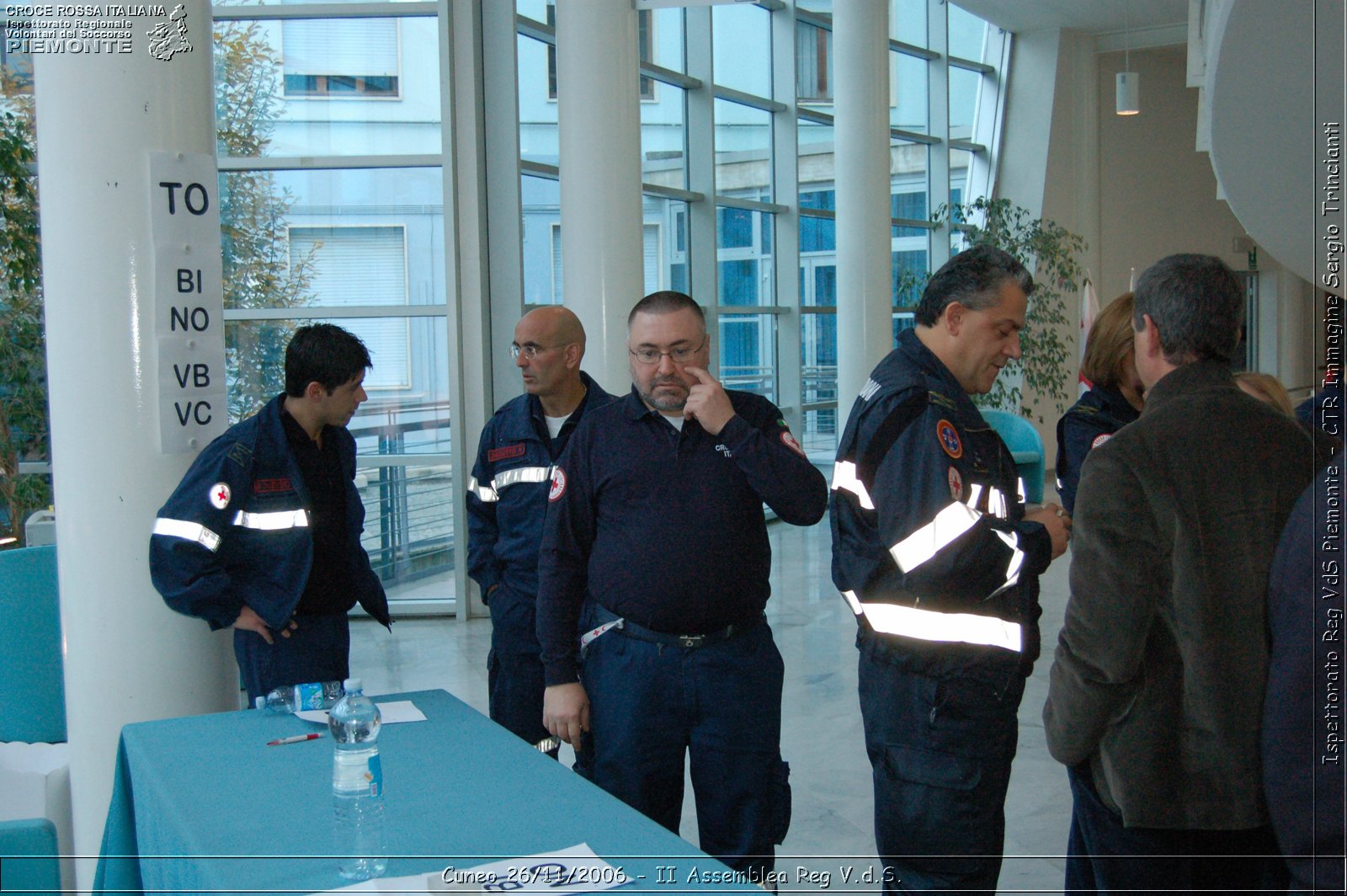 Cuneo 26/11/2006  - II Assemblea Reg V.d.S. - Croce Rossa Italiana - Ispettorato Regionale Volontari del Soccorso Piemonte