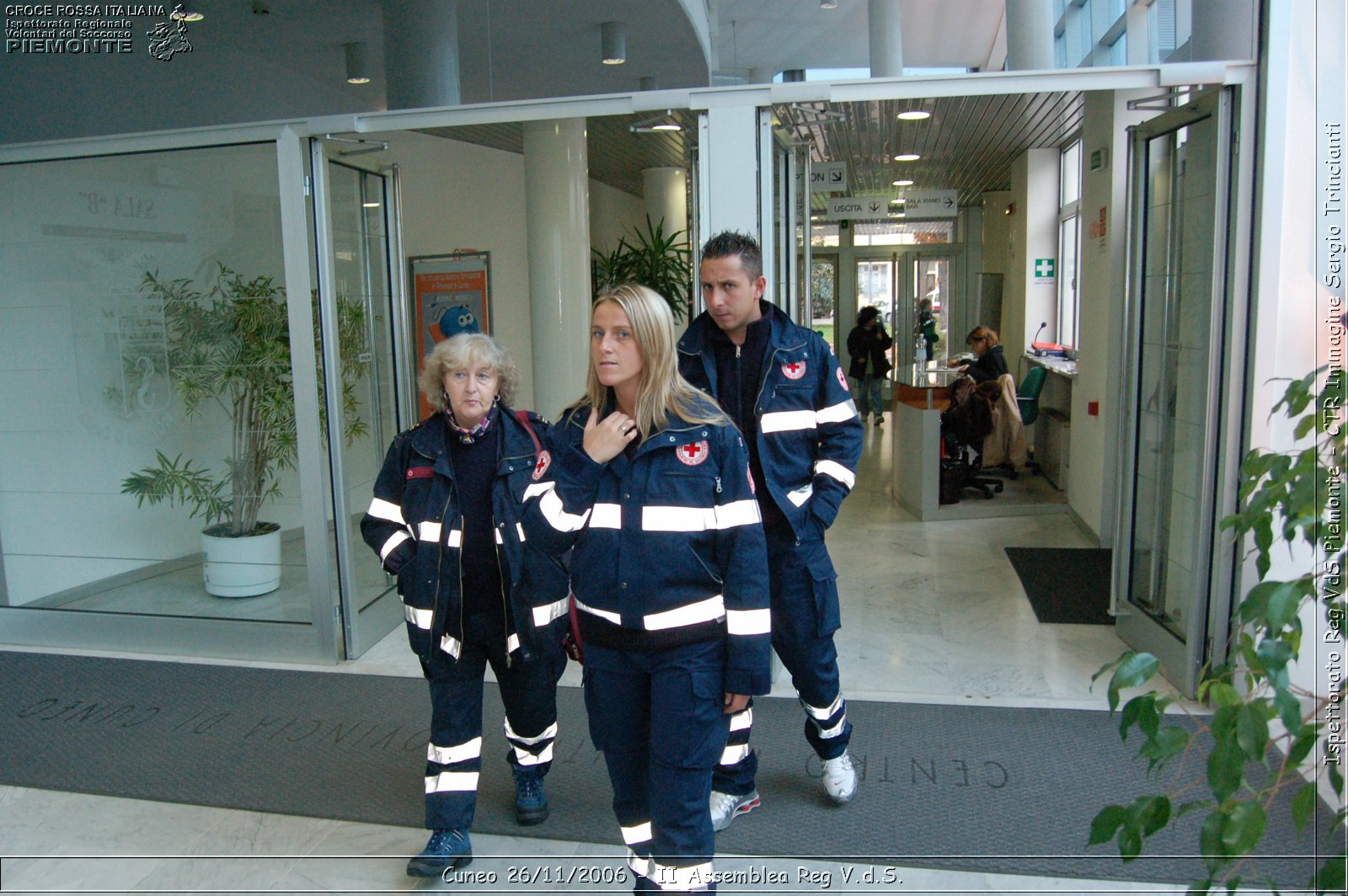 Cuneo 26/11/2006  - II Assemblea Reg V.d.S. - Croce Rossa Italiana - Ispettorato Regionale Volontari del Soccorso Piemonte