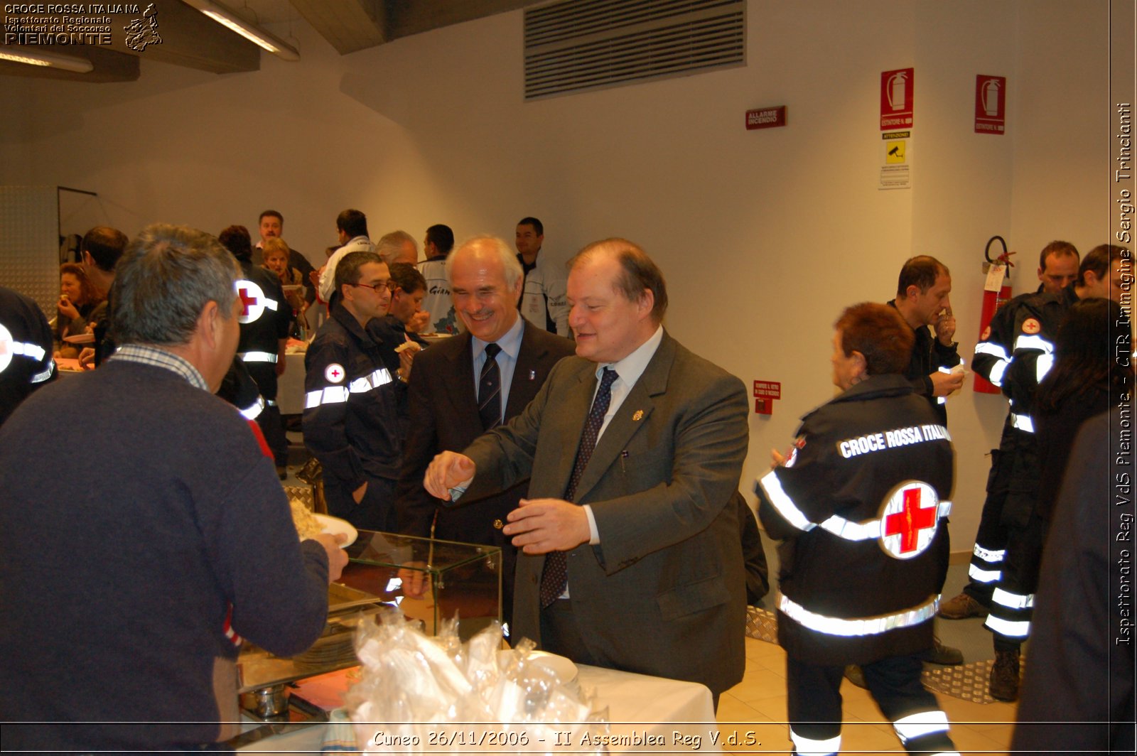 Cuneo 26/11/2006  - II Assemblea Reg V.d.S. - Croce Rossa Italiana - Ispettorato Regionale Volontari del Soccorso Piemonte