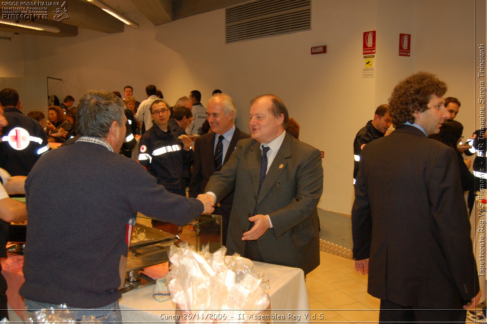 Cuneo 26/11/2006  - II Assemblea Reg V.d.S. - Croce Rossa Italiana - Ispettorato Regionale Volontari del Soccorso Piemonte