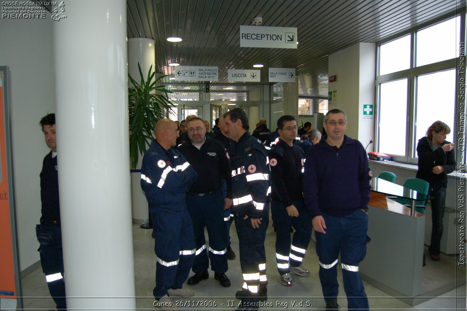 Cuneo 26/11/2006  - II Assemblea Reg V.d.S. - Croce Rossa Italiana - Ispettorato Regionale Volontari del Soccorso Piemonte