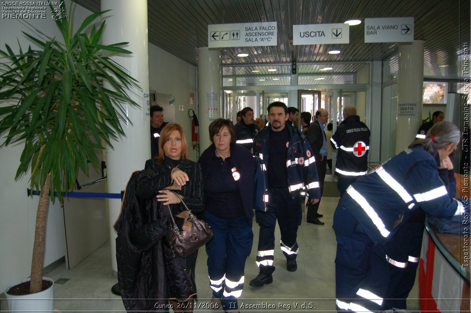 Cuneo 26/11/2006  - II Assemblea Reg V.d.S. - Croce Rossa Italiana - Ispettorato Regionale Volontari del Soccorso Piemonte