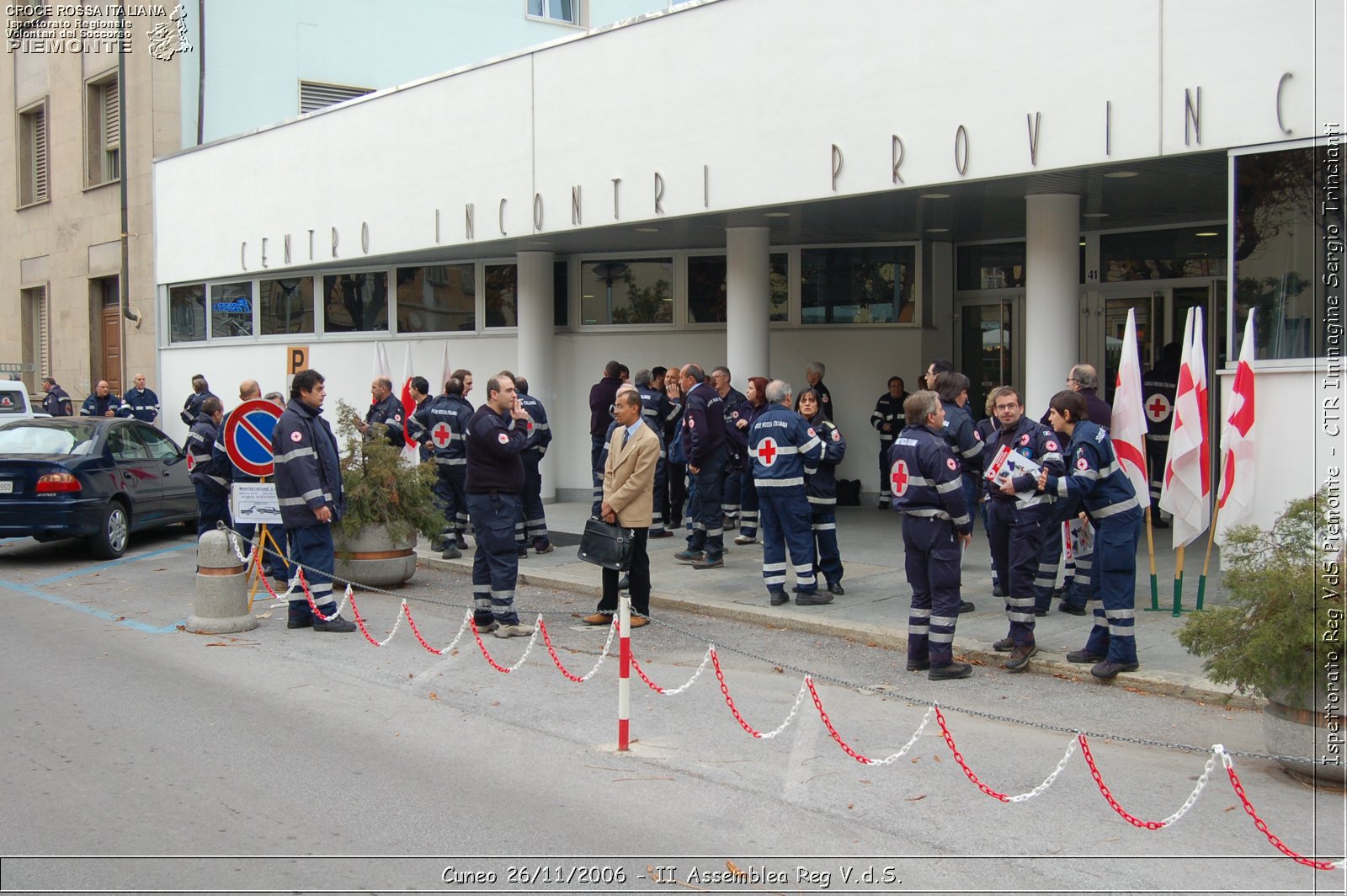 Cuneo 26/11/2006  - II Assemblea Reg V.d.S. - Croce Rossa Italiana - Ispettorato Regionale Volontari del Soccorso Piemonte