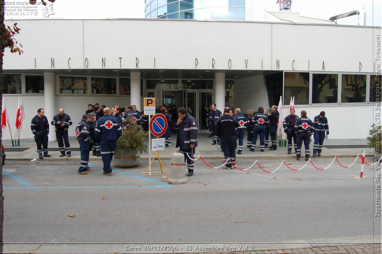 Cuneo 26/11/2006  - II Assemblea Reg V.d.S. - Croce Rossa Italiana - Ispettorato Regionale Volontari del Soccorso Piemonte