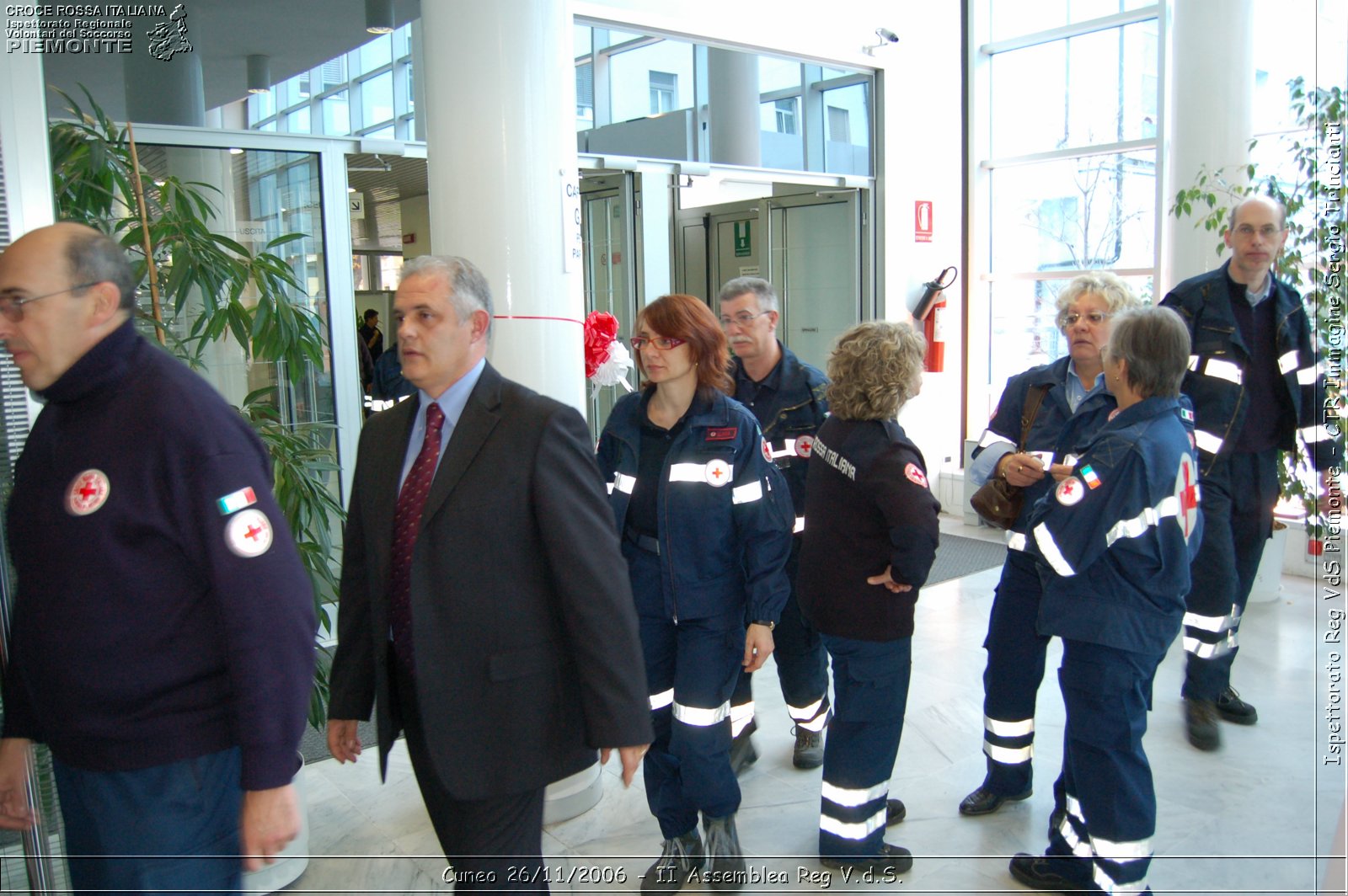 Cuneo 26/11/2006  - II Assemblea Reg V.d.S. - Croce Rossa Italiana - Ispettorato Regionale Volontari del Soccorso Piemonte