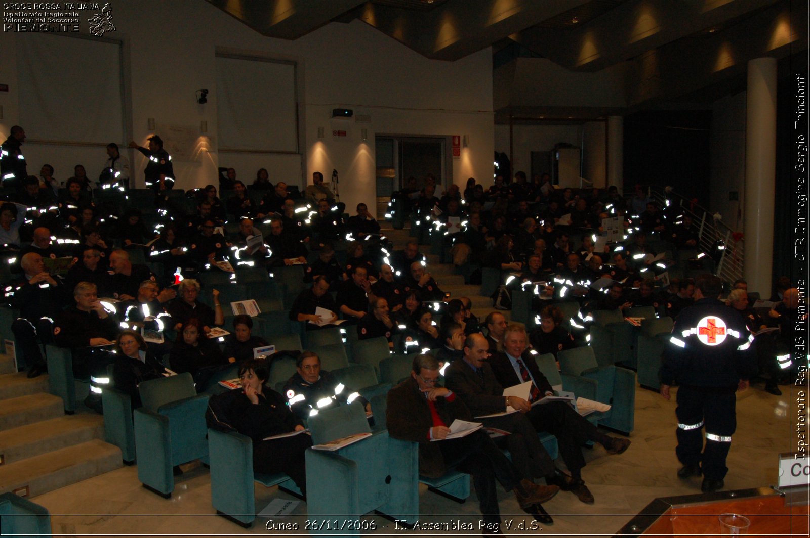 Cuneo 26/11/2006  - II Assemblea Reg V.d.S. - Croce Rossa Italiana - Ispettorato Regionale Volontari del Soccorso Piemonte