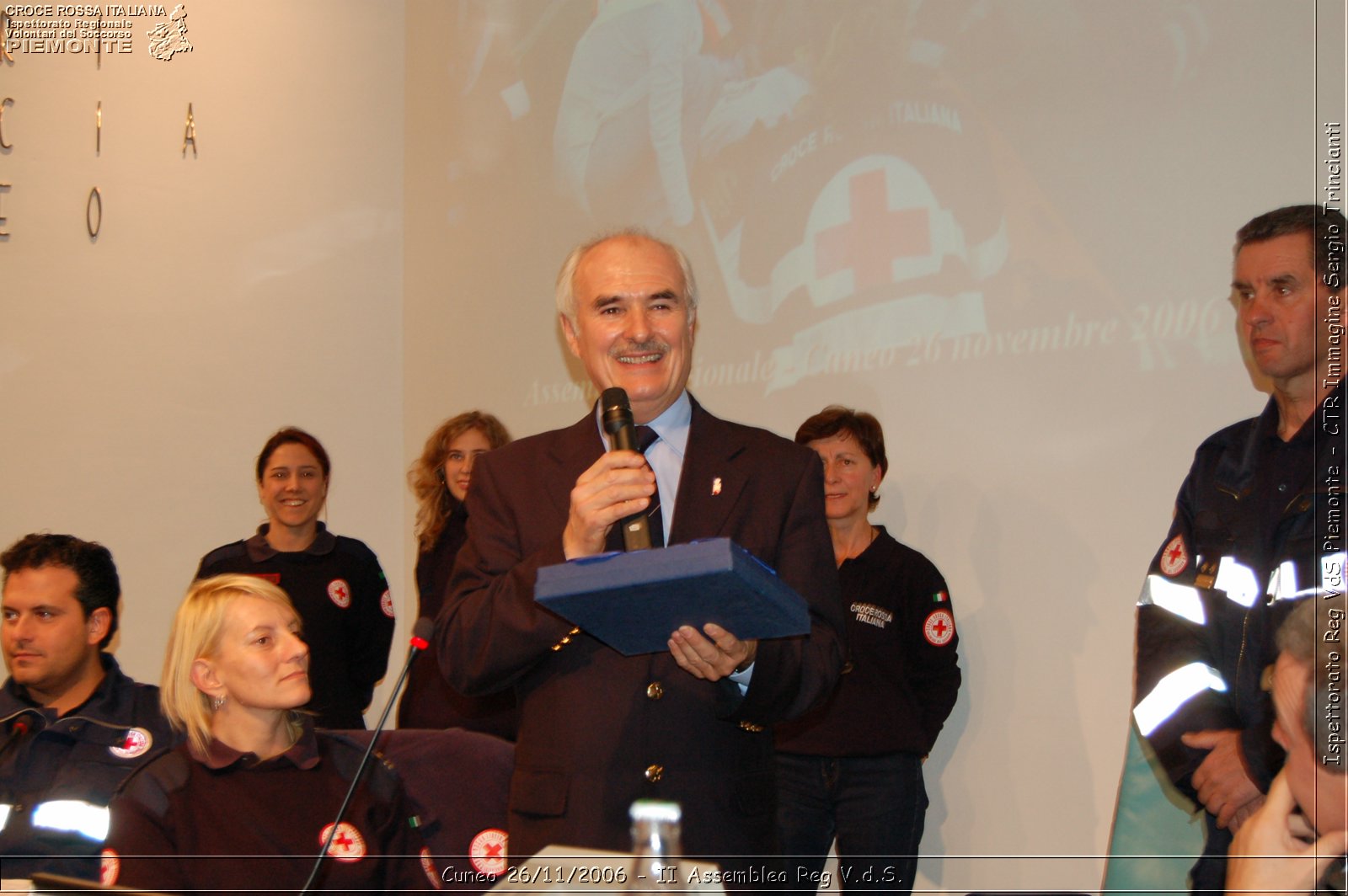 Cuneo 26/11/2006  - II Assemblea Reg V.d.S. - Croce Rossa Italiana - Ispettorato Regionale Volontari del Soccorso Piemonte