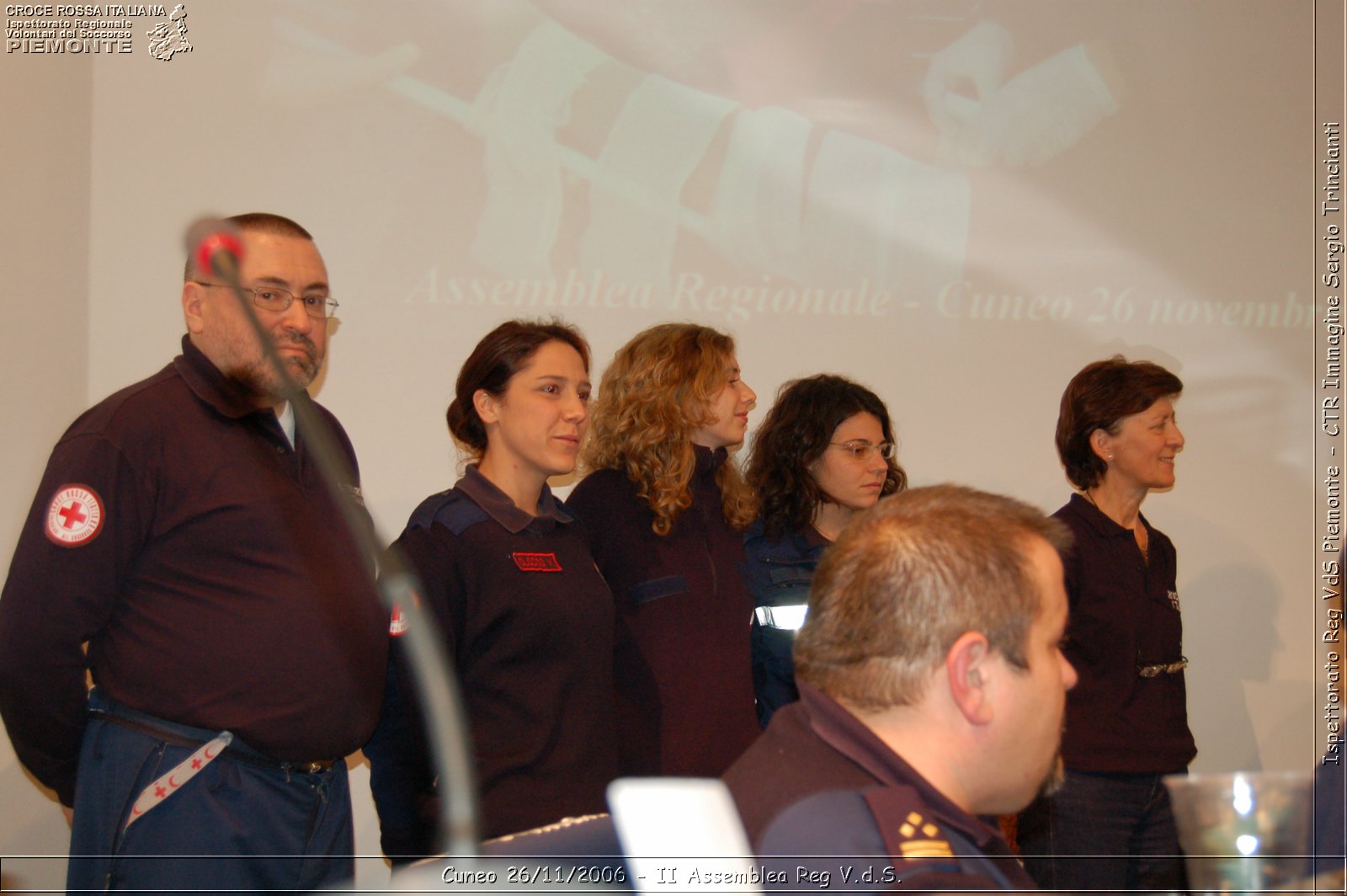 Cuneo 26/11/2006  - II Assemblea Reg V.d.S. - Croce Rossa Italiana - Ispettorato Regionale Volontari del Soccorso Piemonte