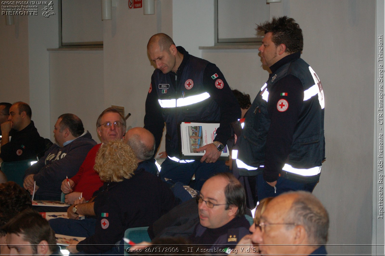 Cuneo 26/11/2006  - II Assemblea Reg V.d.S. - Croce Rossa Italiana - Ispettorato Regionale Volontari del Soccorso Piemonte