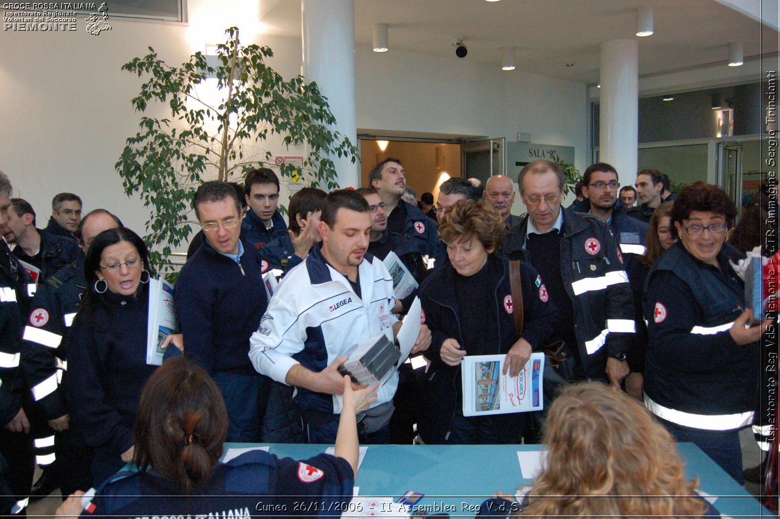 Cuneo 26/11/2006  - II Assemblea Reg V.d.S. - Croce Rossa Italiana - Ispettorato Regionale Volontari del Soccorso Piemonte