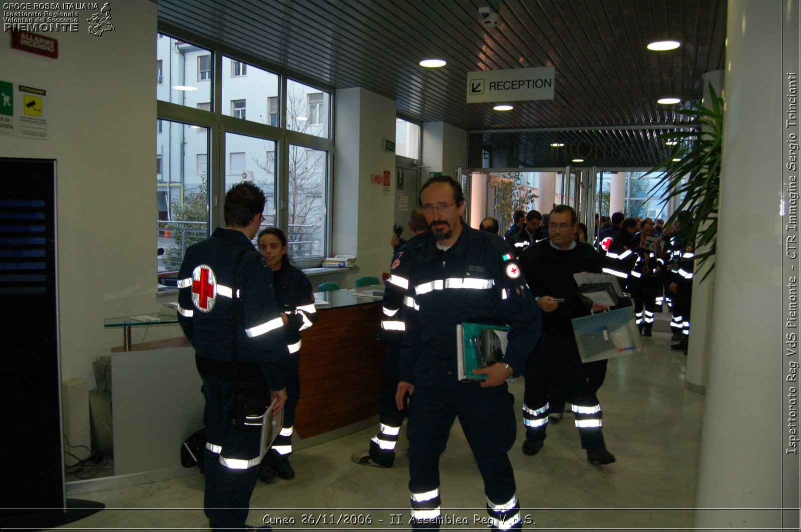 Cuneo 26/11/2006  - II Assemblea Reg V.d.S. - Croce Rossa Italiana - Ispettorato Regionale Volontari del Soccorso Piemonte