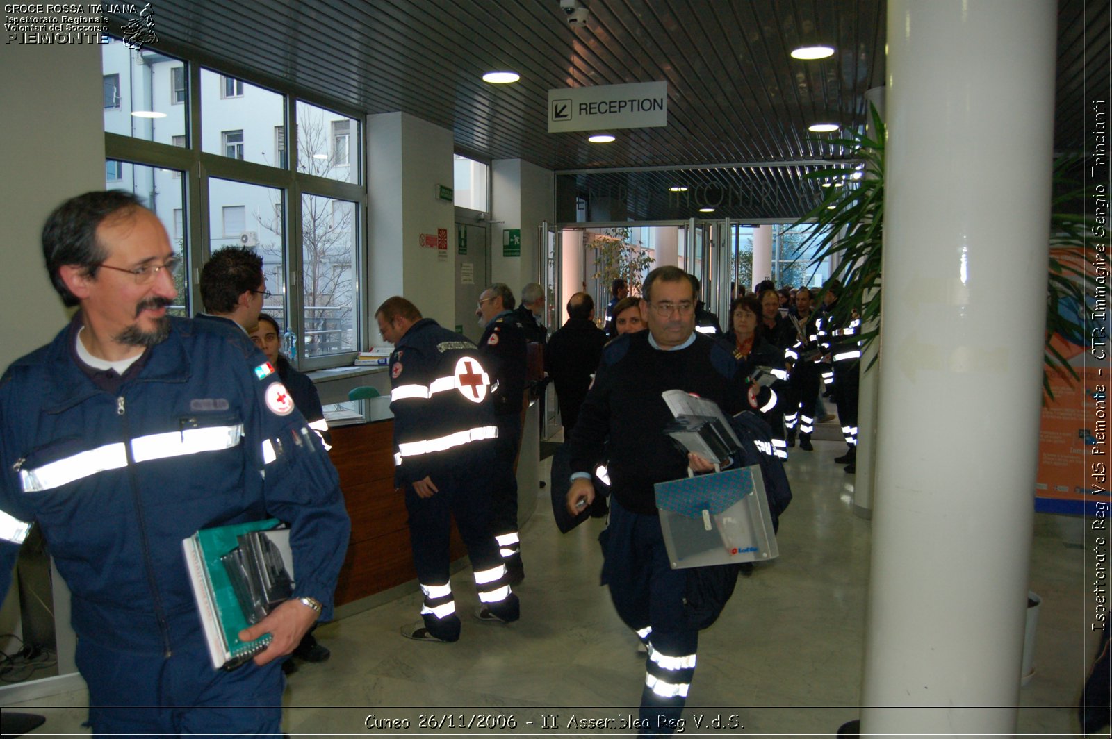 Cuneo 26/11/2006  - II Assemblea Reg V.d.S. - Croce Rossa Italiana - Ispettorato Regionale Volontari del Soccorso Piemonte