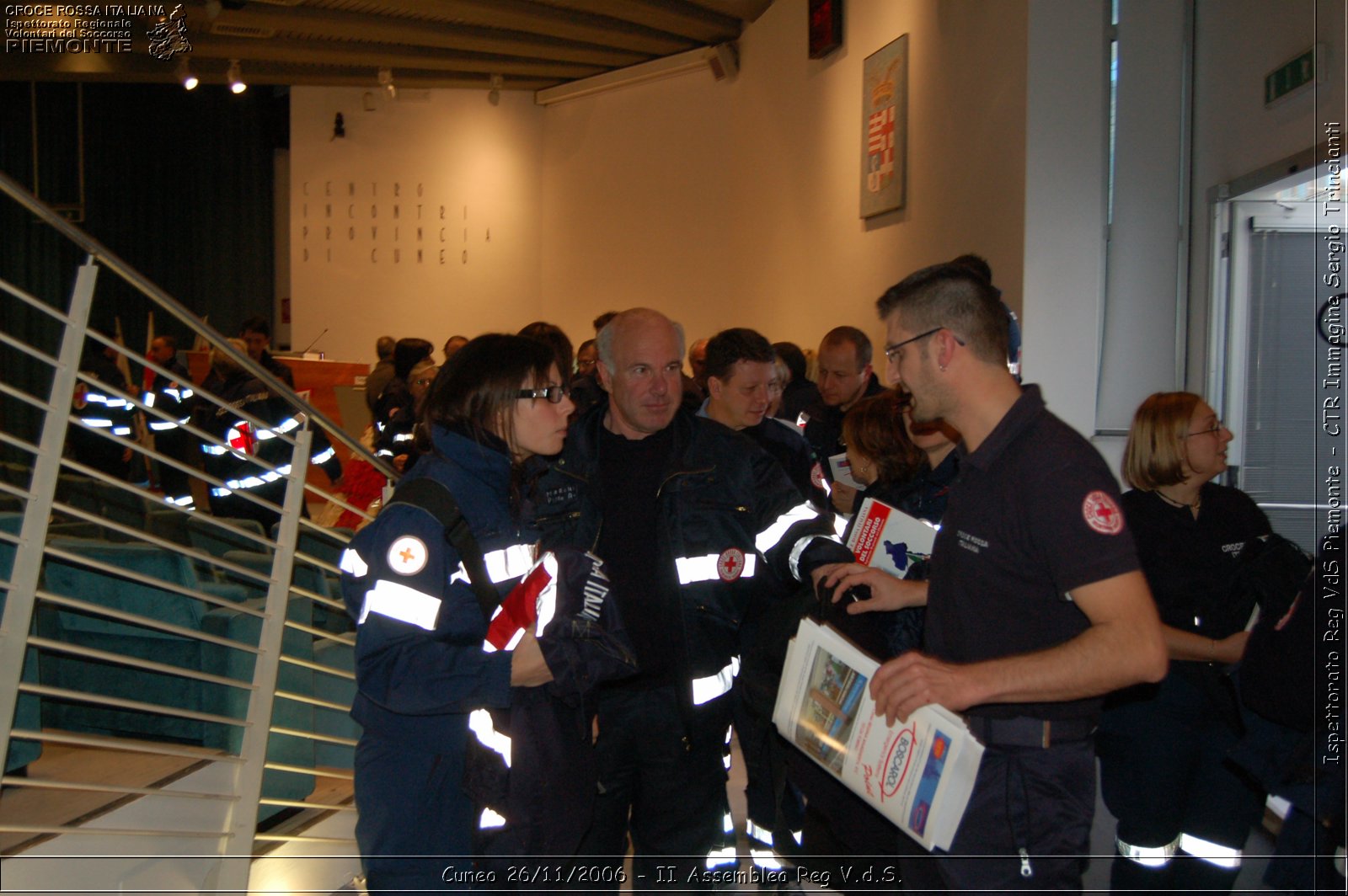 Cuneo 26/11/2006  - II Assemblea Reg V.d.S. - Croce Rossa Italiana - Ispettorato Regionale Volontari del Soccorso Piemonte