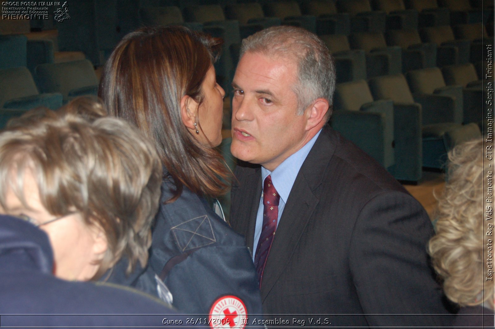 Cuneo 26/11/2006  - II Assemblea Reg V.d.S. - Croce Rossa Italiana - Ispettorato Regionale Volontari del Soccorso Piemonte