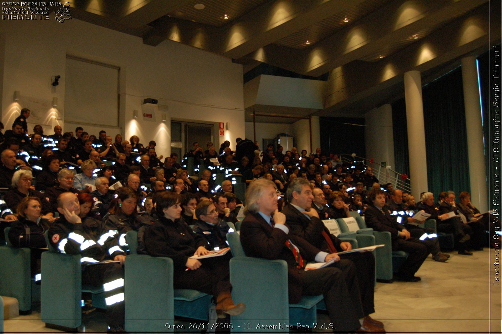 Cuneo 26/11/2006  - II Assemblea Reg V.d.S. - Croce Rossa Italiana - Ispettorato Regionale Volontari del Soccorso Piemonte