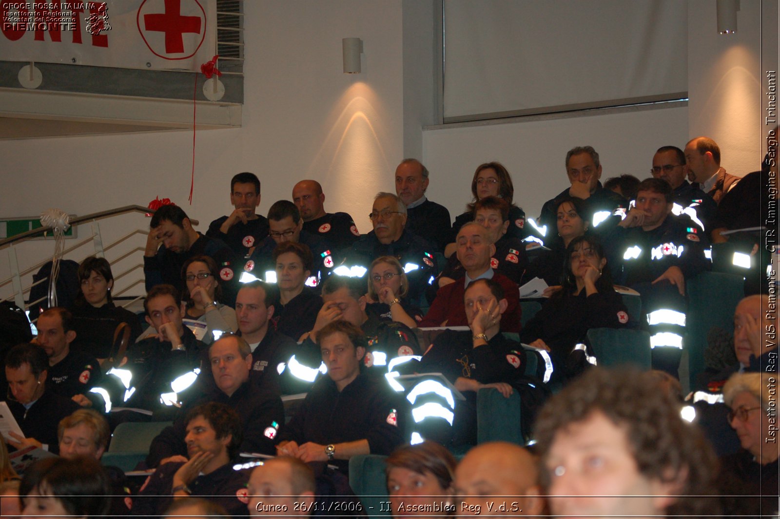 Cuneo 26/11/2006  - II Assemblea Reg V.d.S. - Croce Rossa Italiana - Ispettorato Regionale Volontari del Soccorso Piemonte