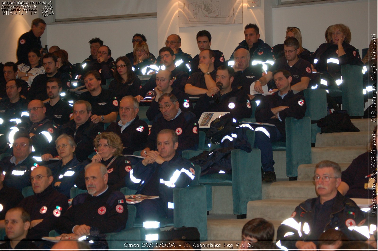 Cuneo 26/11/2006  - II Assemblea Reg V.d.S. - Croce Rossa Italiana - Ispettorato Regionale Volontari del Soccorso Piemonte