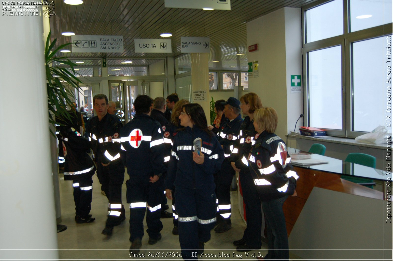 Cuneo 26/11/2006  - II Assemblea Reg V.d.S. - Croce Rossa Italiana - Ispettorato Regionale Volontari del Soccorso Piemonte