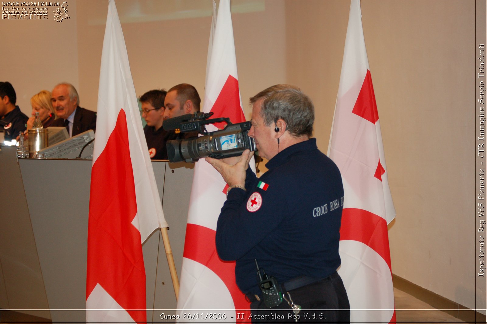 Cuneo 26/11/2006  - II Assemblea Reg V.d.S. - Croce Rossa Italiana - Ispettorato Regionale Volontari del Soccorso Piemonte