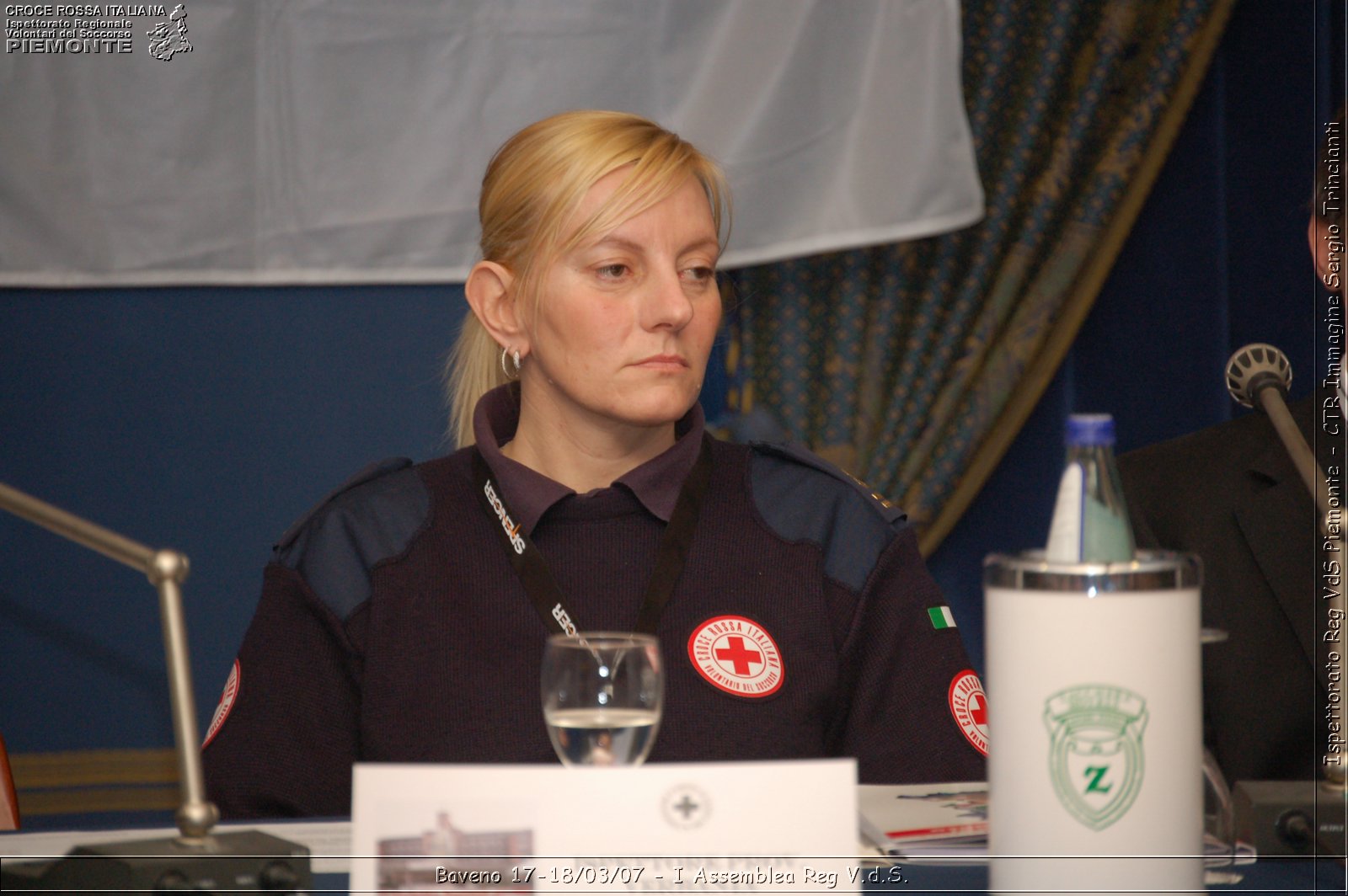 Baveno 17-18 marzo 2007 - I Assemblea Regionale V.d.S. - Croce Rossa Italiana - Ispettorato Regionale Volontari del Soccorso Piemonte