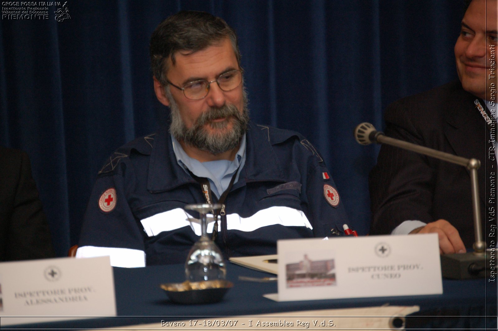 Baveno 17-18 marzo 2007 - I Assemblea Regionale V.d.S. - Croce Rossa Italiana - Ispettorato Regionale Volontari del Soccorso Piemonte