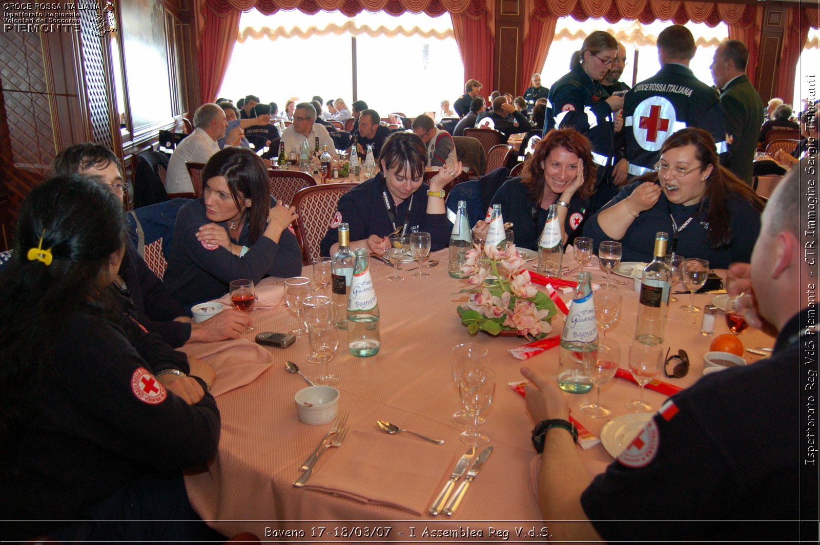 Baveno 17-18 marzo 2007 - I Assemblea Regionale V.d.S. - Croce Rossa Italiana - Ispettorato Regionale Volontari del Soccorso Piemonte