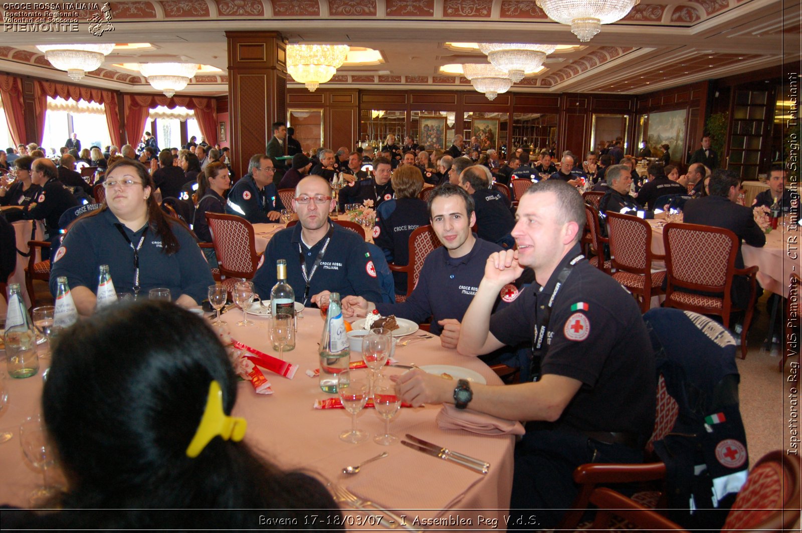 Baveno 17-18 marzo 2007 - I Assemblea Regionale V.d.S. - Croce Rossa Italiana - Ispettorato Regionale Volontari del Soccorso Piemonte