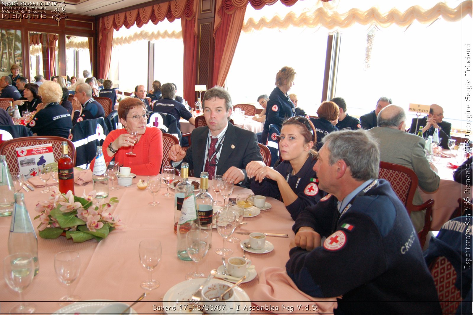 Baveno 17-18 marzo 2007 - I Assemblea Regionale V.d.S. - Croce Rossa Italiana - Ispettorato Regionale Volontari del Soccorso Piemonte