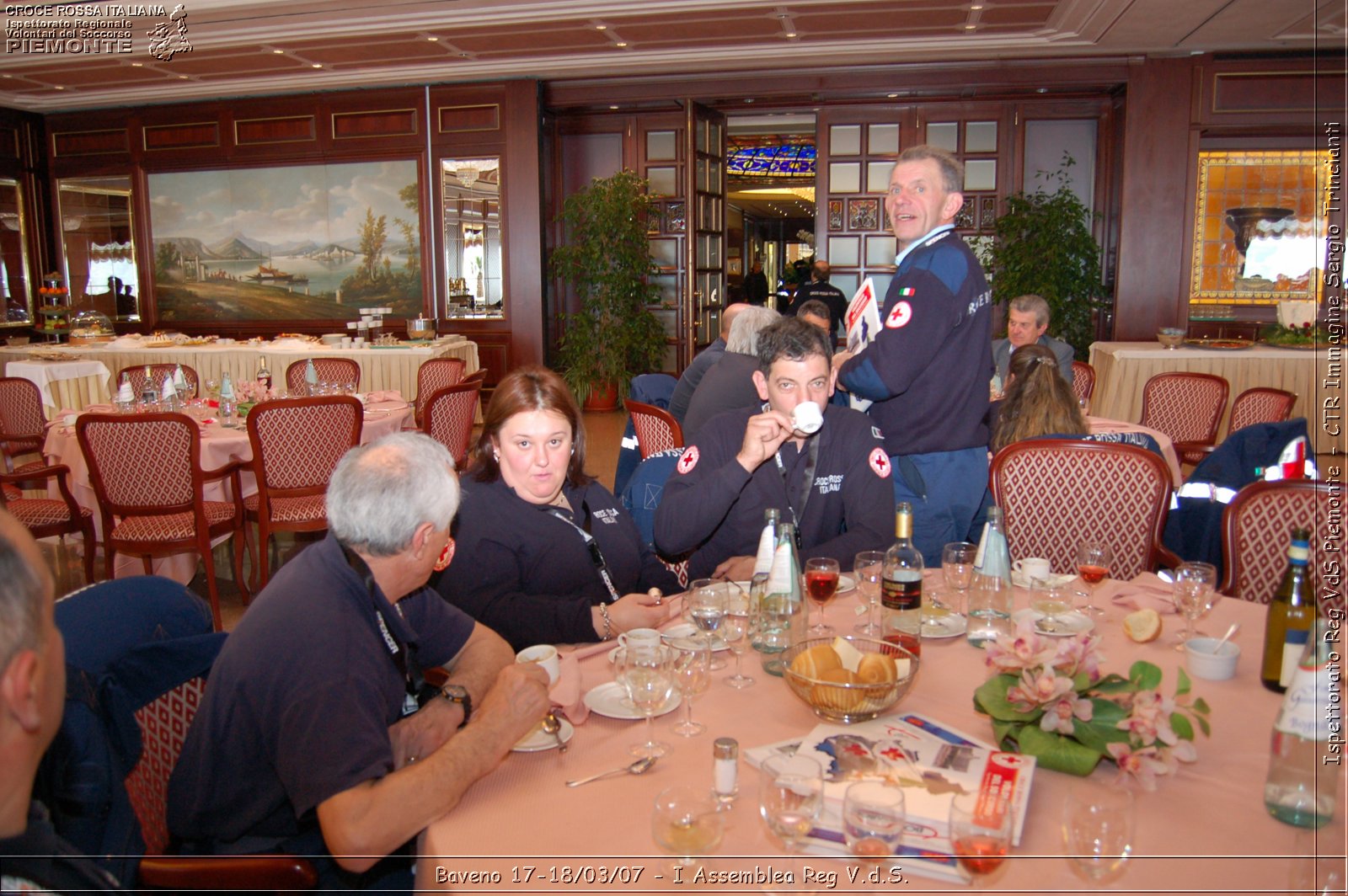 Baveno 17-18 marzo 2007 - I Assemblea Regionale V.d.S. - Croce Rossa Italiana - Ispettorato Regionale Volontari del Soccorso Piemonte