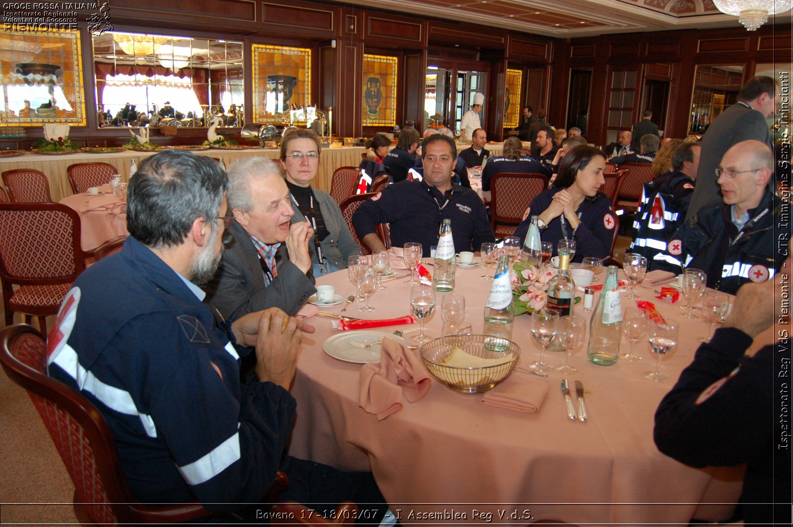 Baveno 17-18 marzo 2007 - I Assemblea Regionale V.d.S. - Croce Rossa Italiana - Ispettorato Regionale Volontari del Soccorso Piemonte