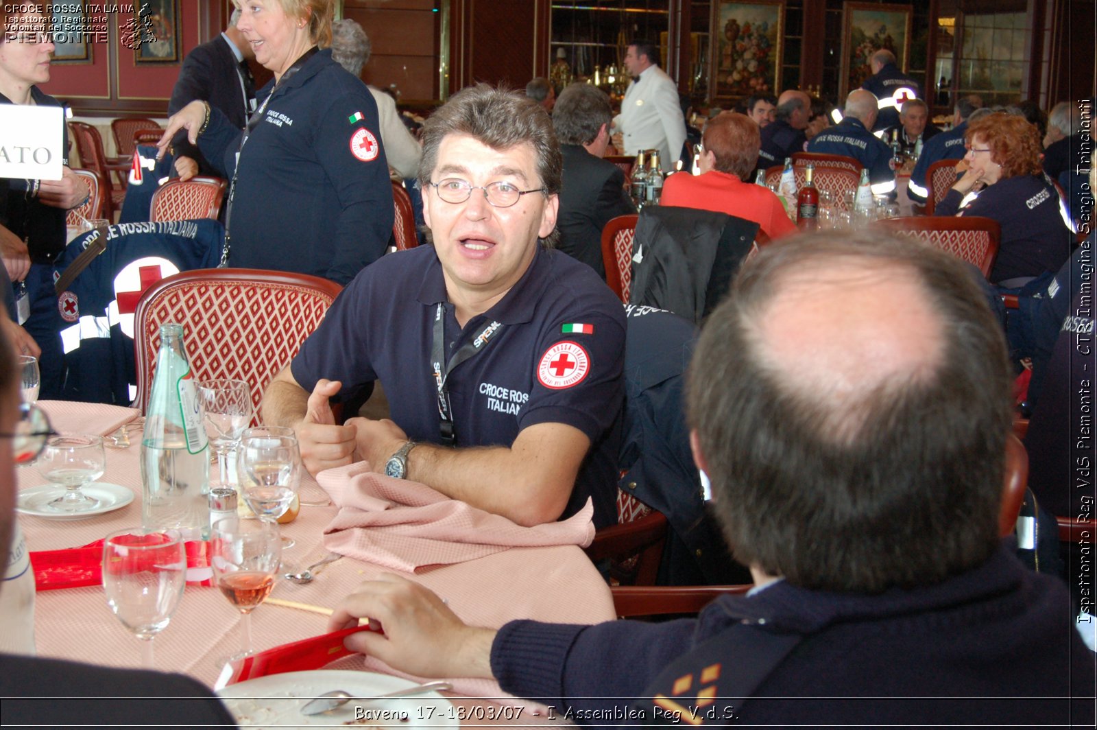 Baveno 17-18 marzo 2007 - I Assemblea Regionale V.d.S. - Croce Rossa Italiana - Ispettorato Regionale Volontari del Soccorso Piemonte