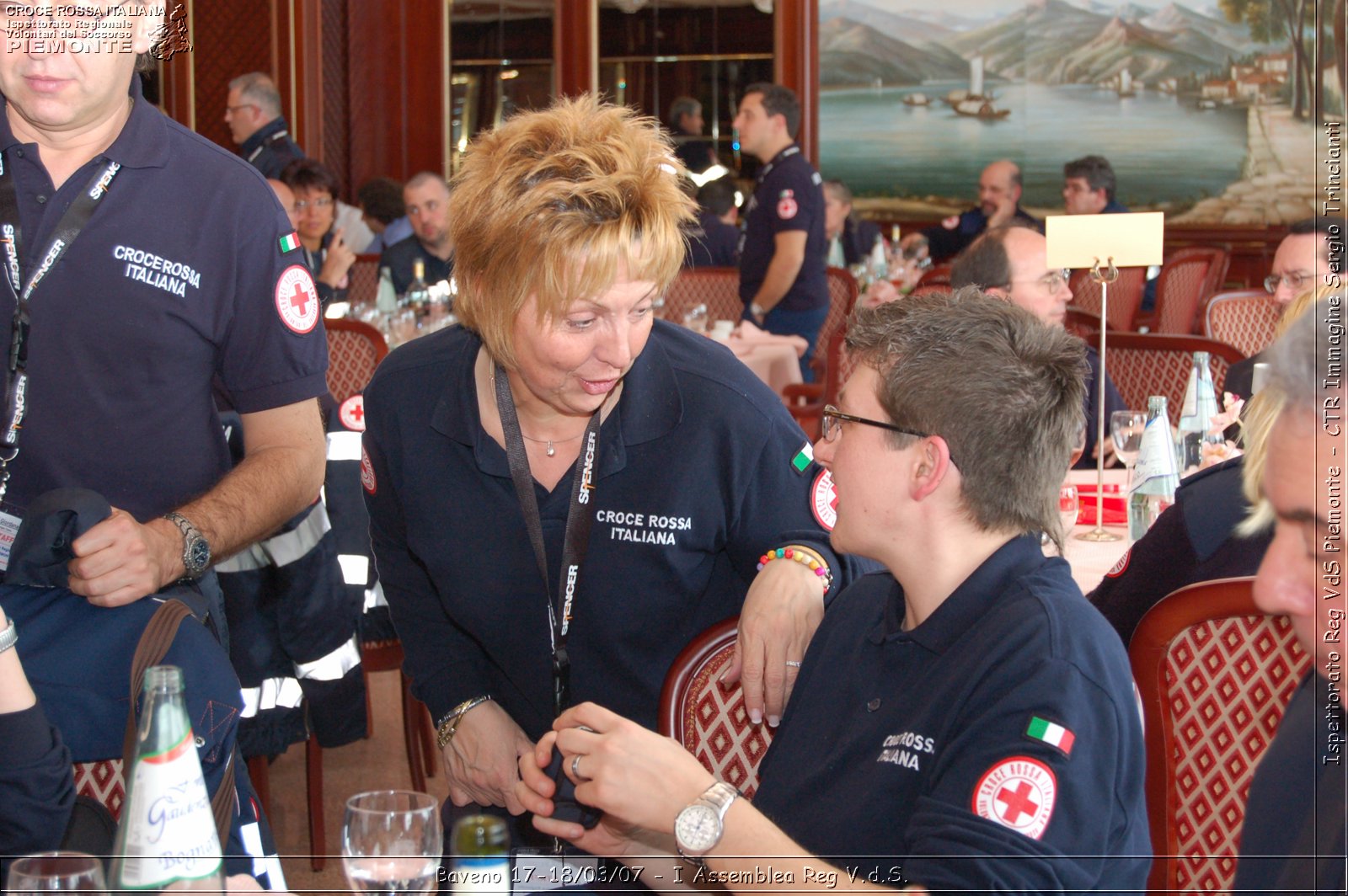 Baveno 17-18 marzo 2007 - I Assemblea Regionale V.d.S. - Croce Rossa Italiana - Ispettorato Regionale Volontari del Soccorso Piemonte