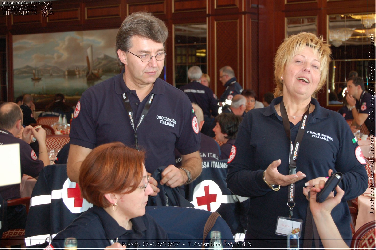 Baveno 17-18 marzo 2007 - I Assemblea Regionale V.d.S. - Croce Rossa Italiana - Ispettorato Regionale Volontari del Soccorso Piemonte