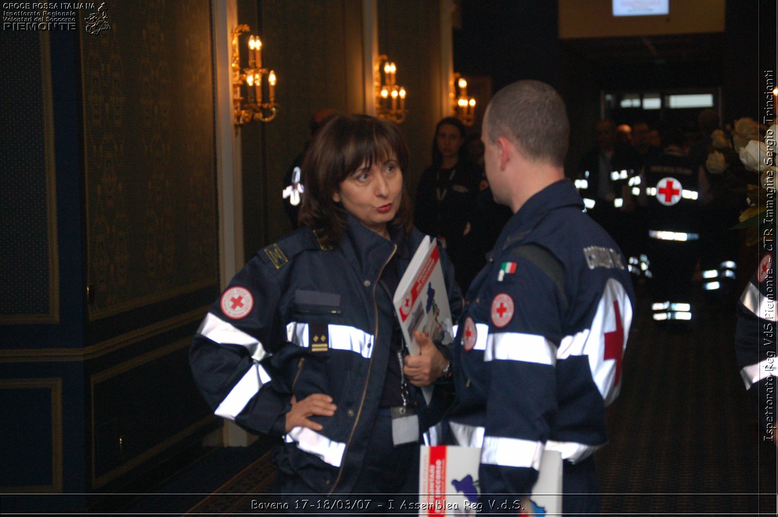 Baveno 17-18 marzo 2007 - I Assemblea Regionale V.d.S. - Croce Rossa Italiana - Ispettorato Regionale Volontari del Soccorso Piemonte